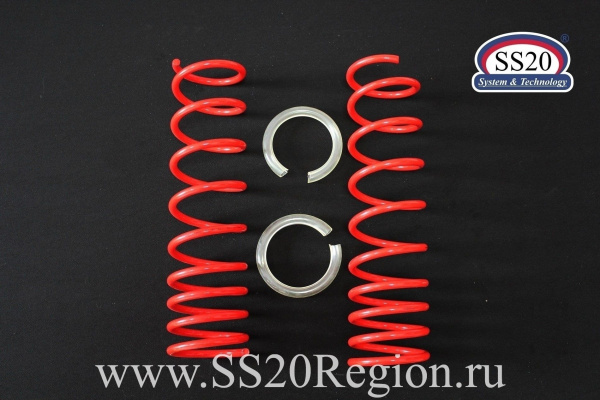 Пружины задних амортизаторов SS20 Racing -30мм (с занижением, переменный шаг) для а/м ВАЗ 2113-15