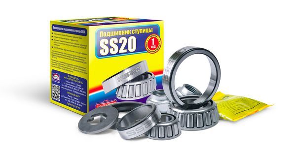 SS20 - Подшипник ступицы для ВАЗ 2121-2131, 21213-21214, 2123 НИВА ...