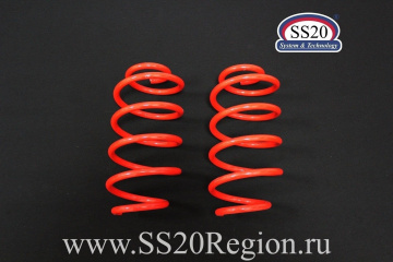 Пружины передних стоек SS20 Racing -30мм (холодной навивки) для а/м ЛАДА ГРАНТА