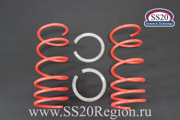 Пружины передних стоек SS20 Racing -30мм (переменный шаг) для а/м ВАЗ 2110-12