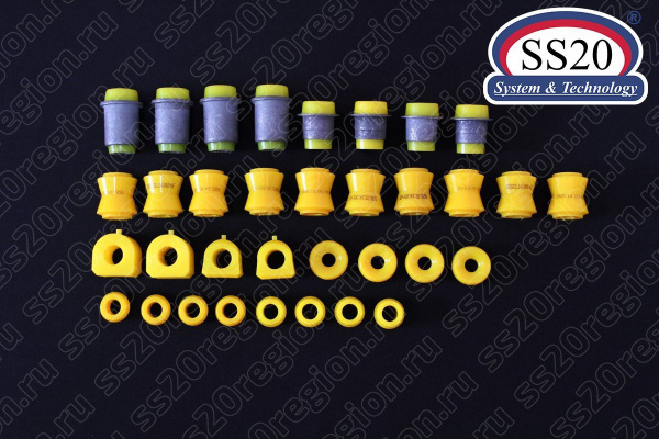 К-т сайлентблоков SS20 КОМФОРТ (передней и задней подвески) с 2010г.в. для ВАЗ НИВА 4х4