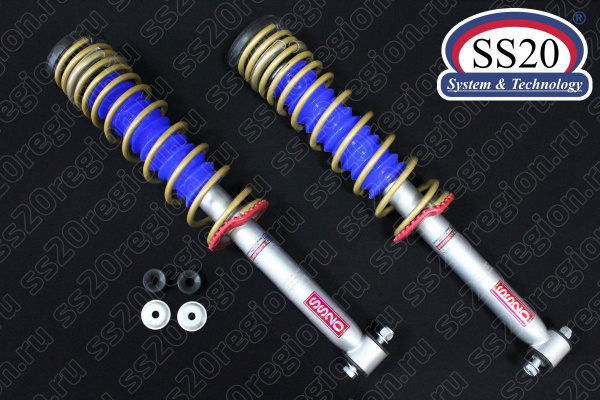 Модули задней подвески SS20 ШОССЕ с опорой АСОМИ пружиной SS20 Gold Progressive (без занижения) для ЛАДА КАЛИНА 2