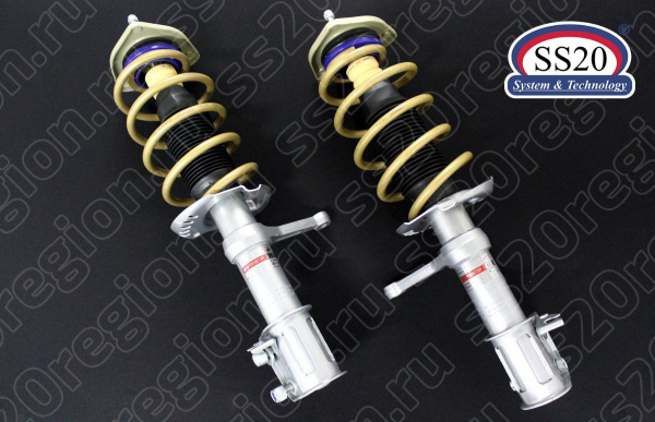 Модули передней подвески SS20 ШОССЕ c опорой SS20 GOLD пружиной SS20 Gold Progressive (без занижения) для ЛАДА КАЛИНА II