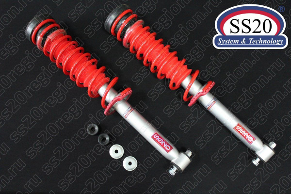 Модули задней подвески SS20 ШОССЕ с опорой АСОМИ пружиной SS20 Racing -30мм (с занижением) для ЛАДА КАЛИНА 2