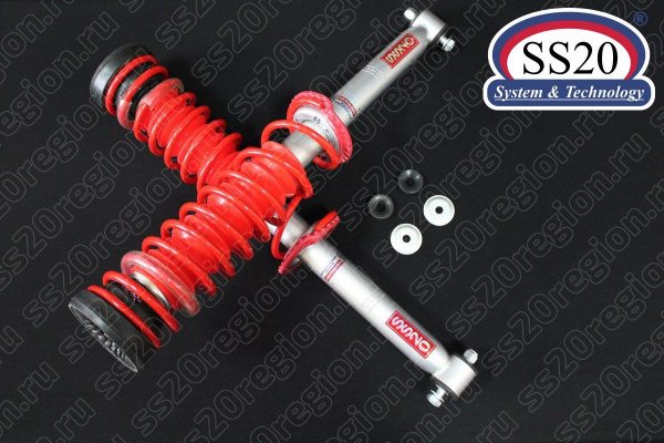 Модули задней подвески SS20 ШОССЕ с опорой АСОМИ пружиной SS20 Racing -30мм (с занижением) для ЛАДА КАЛИНА 2