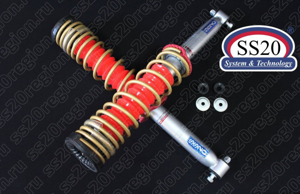 Модули задней подвески SS20 ШОССЕ Повышенной надёжности с опорой АСОМИ пружиной SS20 Gold Progressive (без занижения) для ЛАДА КАЛИНА 2