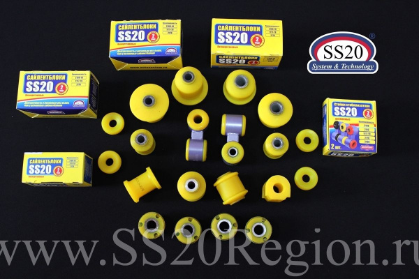 К-т сайлентблоков полиуретановых SS20 КОМФОРТ (комплектация ЛЮКС) для DATSUN ON-DO MI-DO