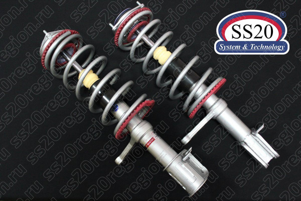 Комплект подвески в сборе SS20 ШОССЕ Повышенной надежности c опорой SS20 СТАНДАРТ пружиной SS20 Стандарт (без занижения) для ВАЗ 2108-099