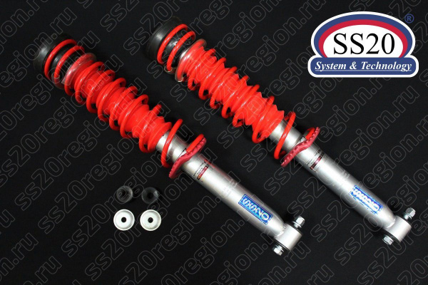 Модули задней подвески SS20 КОМФОРТ-ОПТИМА Повышенной надёжности с опорой АСОМИ пружиной SS20 Racing -30мм (с занижением) для ВАЗ 2110-12
