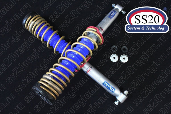 Модули задней подвески SS20 ШОССЕ Повышенной надёжности с опорой АСОМИ пружиной SS20 Gold Progressive (без занижения) для ЛАДА КАЛИНА 2