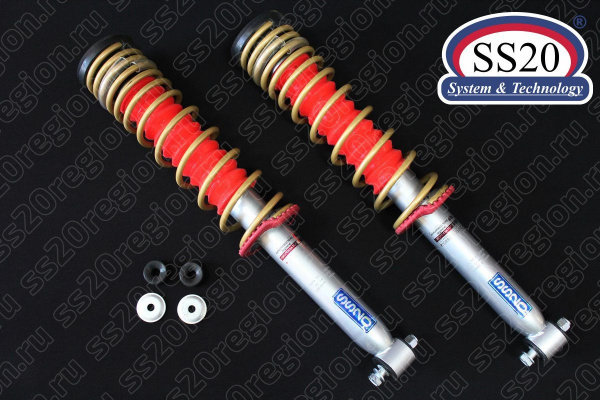 Модули задней подвески SS20 ШОССЕ Повышенной надёжности с опорой АСОМИ пружиной SS20 Gold Progressive (без занижения) для ЛАДА КАЛИНА 2